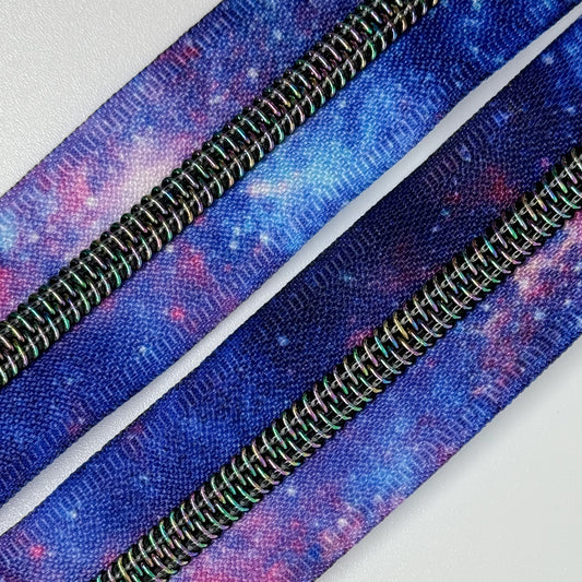 Galaxy Zipper Tape By the Yard  image 0