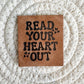 Read Your Heart Out Faux Leather Patch image 0