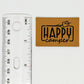 Happy Camper Faux Leather Patch image 1