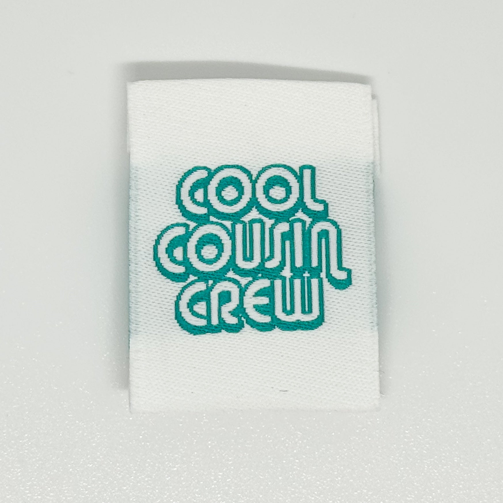 Cool Cousin Crew Woven Label image 0