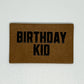 Birthday Kid Faux Leather Patch image 0