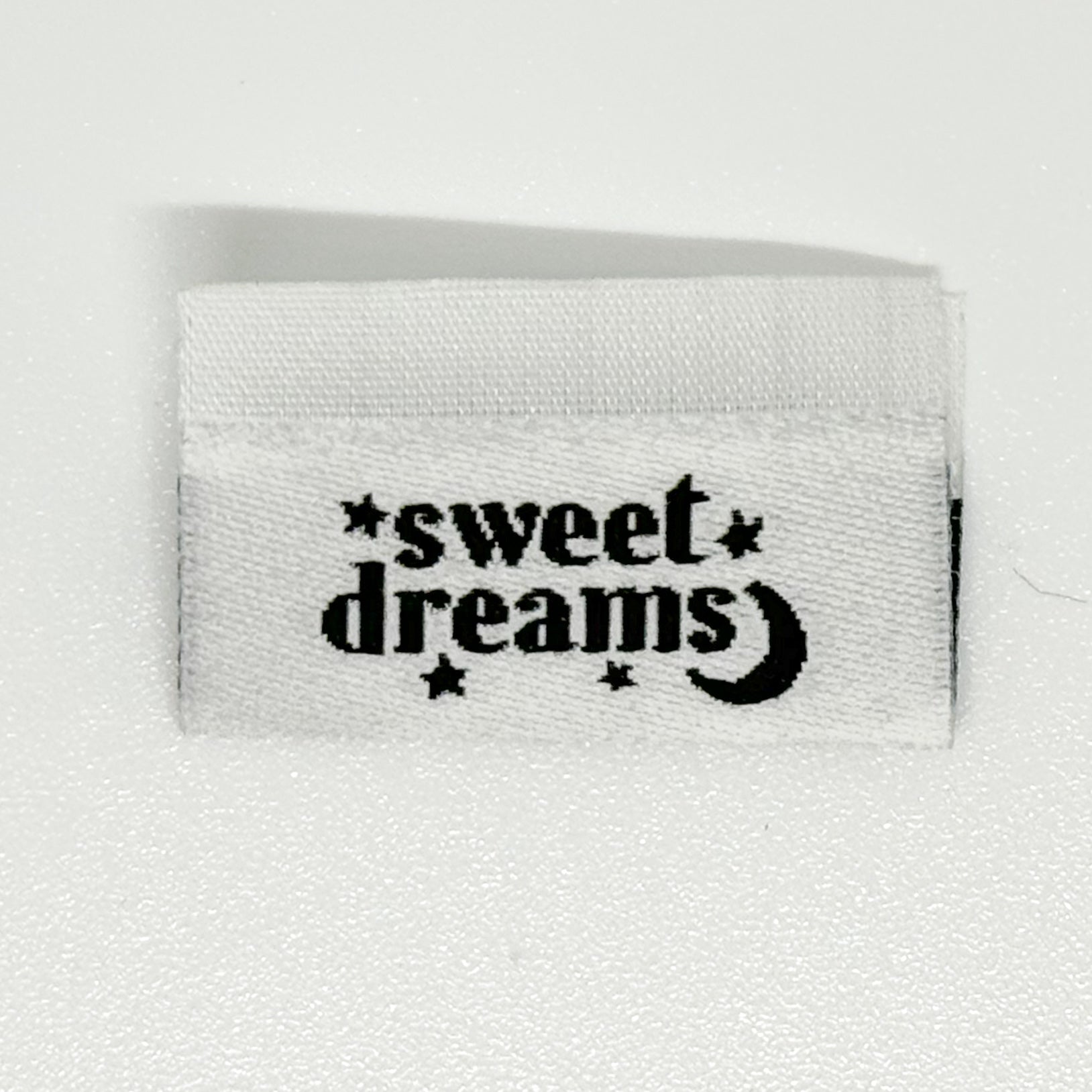 Sweet Dreams GLOW IN THE DARK Woven Label image 0