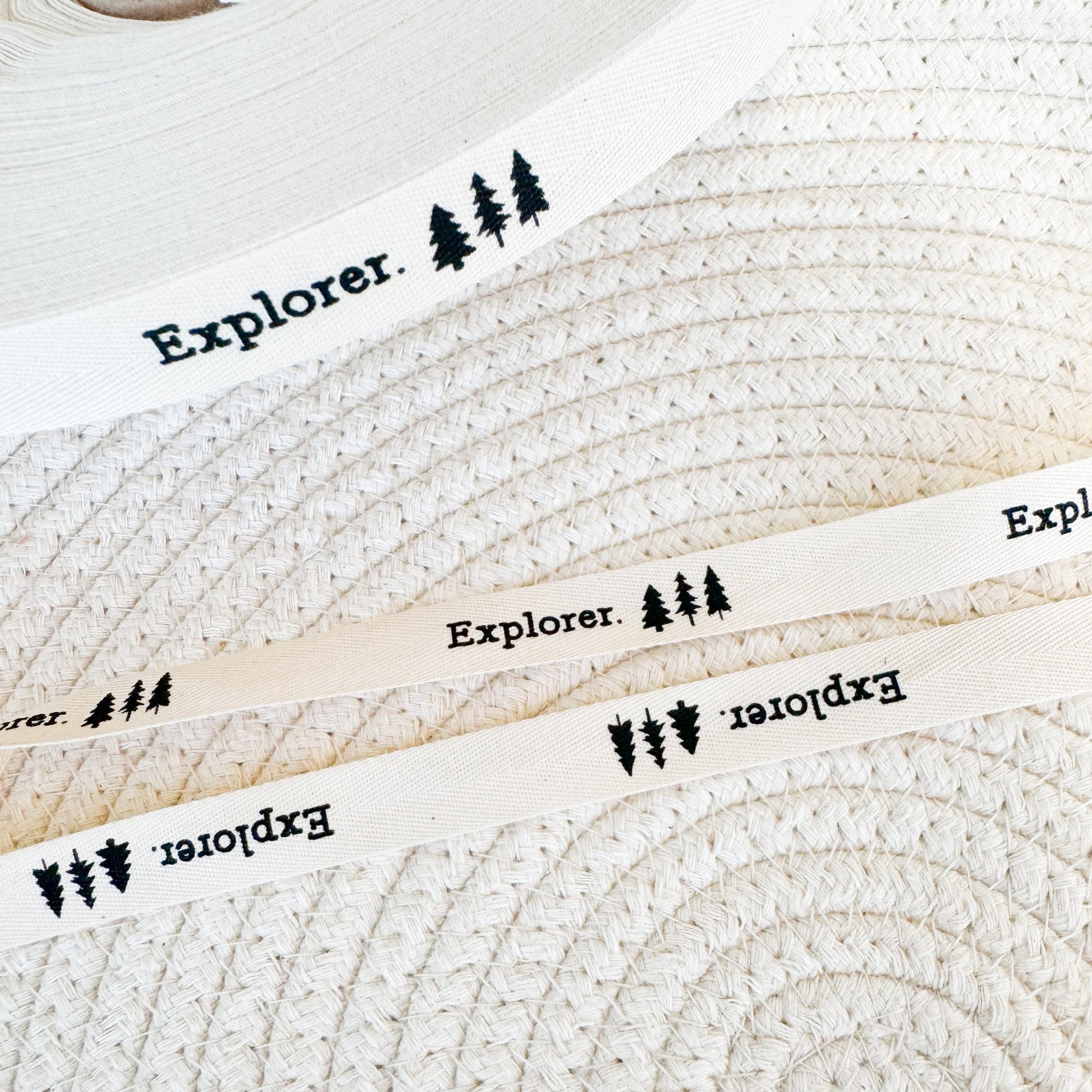 Explore Cotton Ribbon (Sold by the yard) image 0