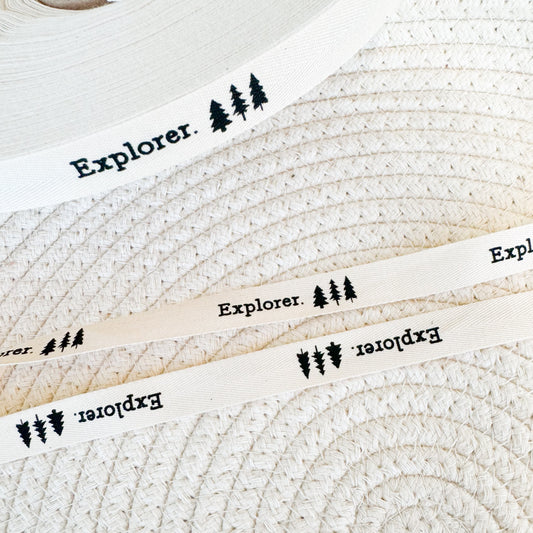 Explore Cotton Ribbon (Sold by the yard) image 0