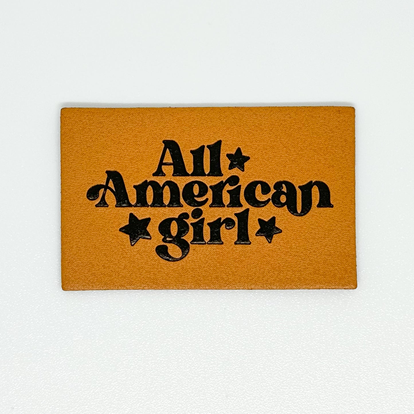 American Girl Faux Leather Patch image 0