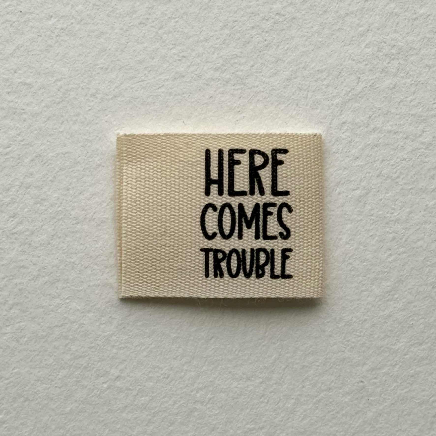 Trouble Cotton Label image 0