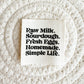 Simple Life Cotton Label