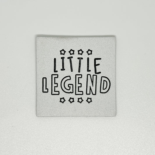 Little Legend White Faux Leather Patch image 0