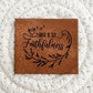 Great is Thy Faithfulness Faux Leather Patch image 0