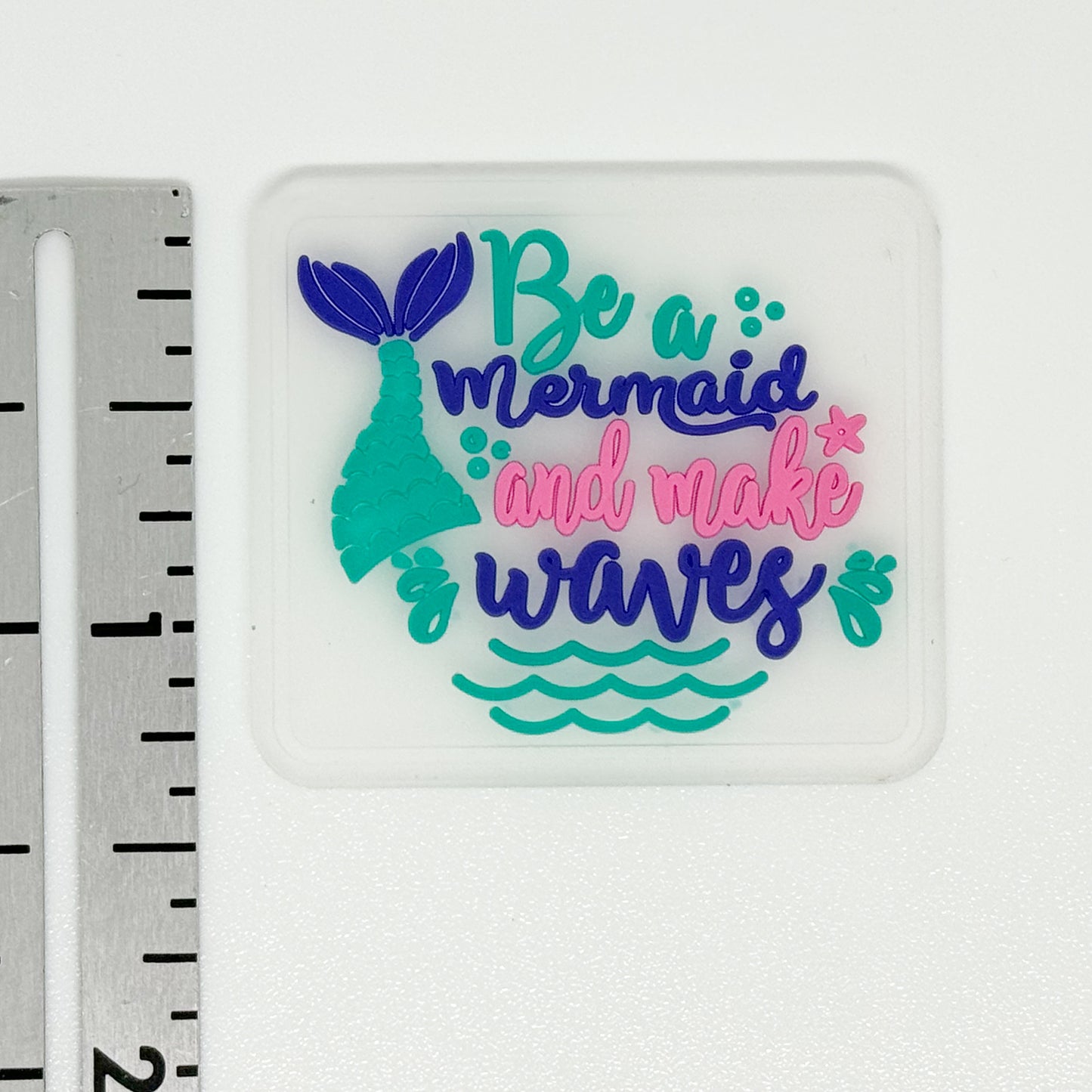 Mermaid  Silicone Label image 1