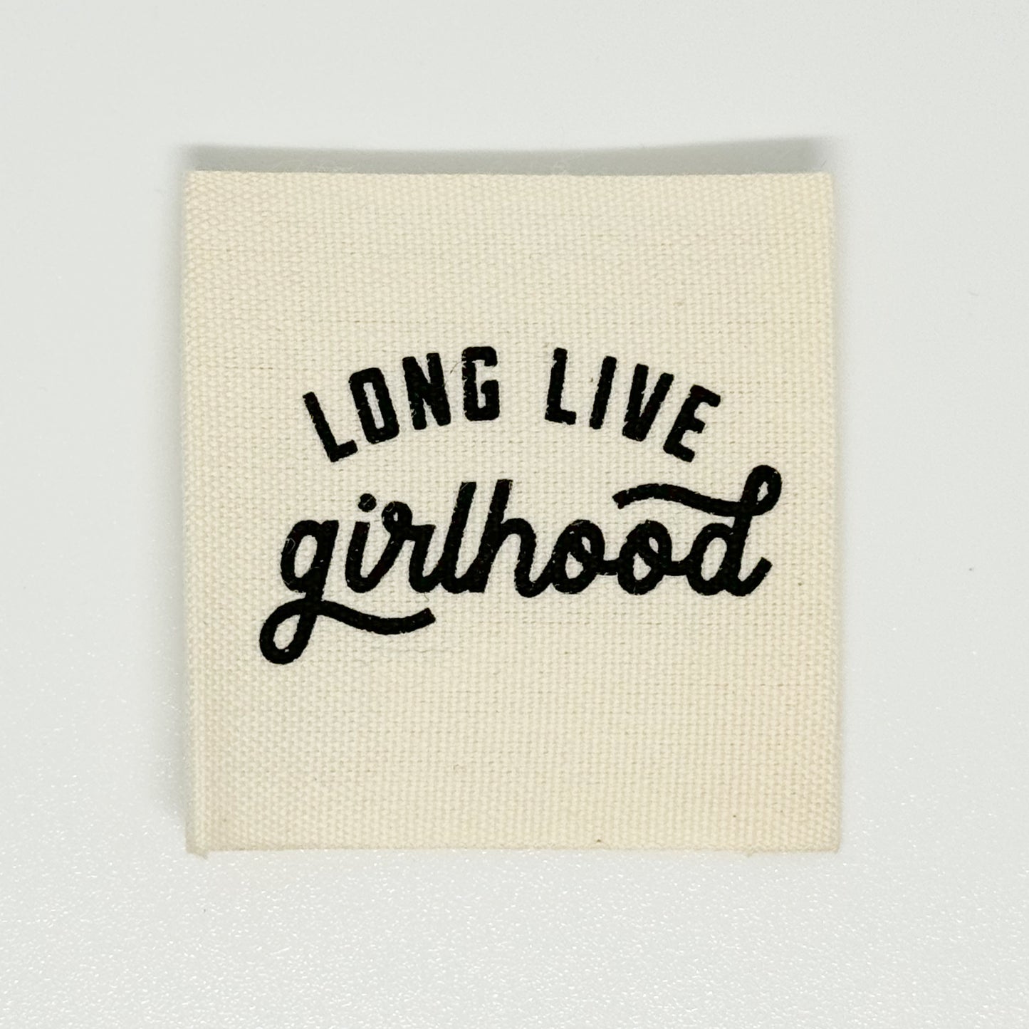 Girlhood Printed Cotton Label image 0