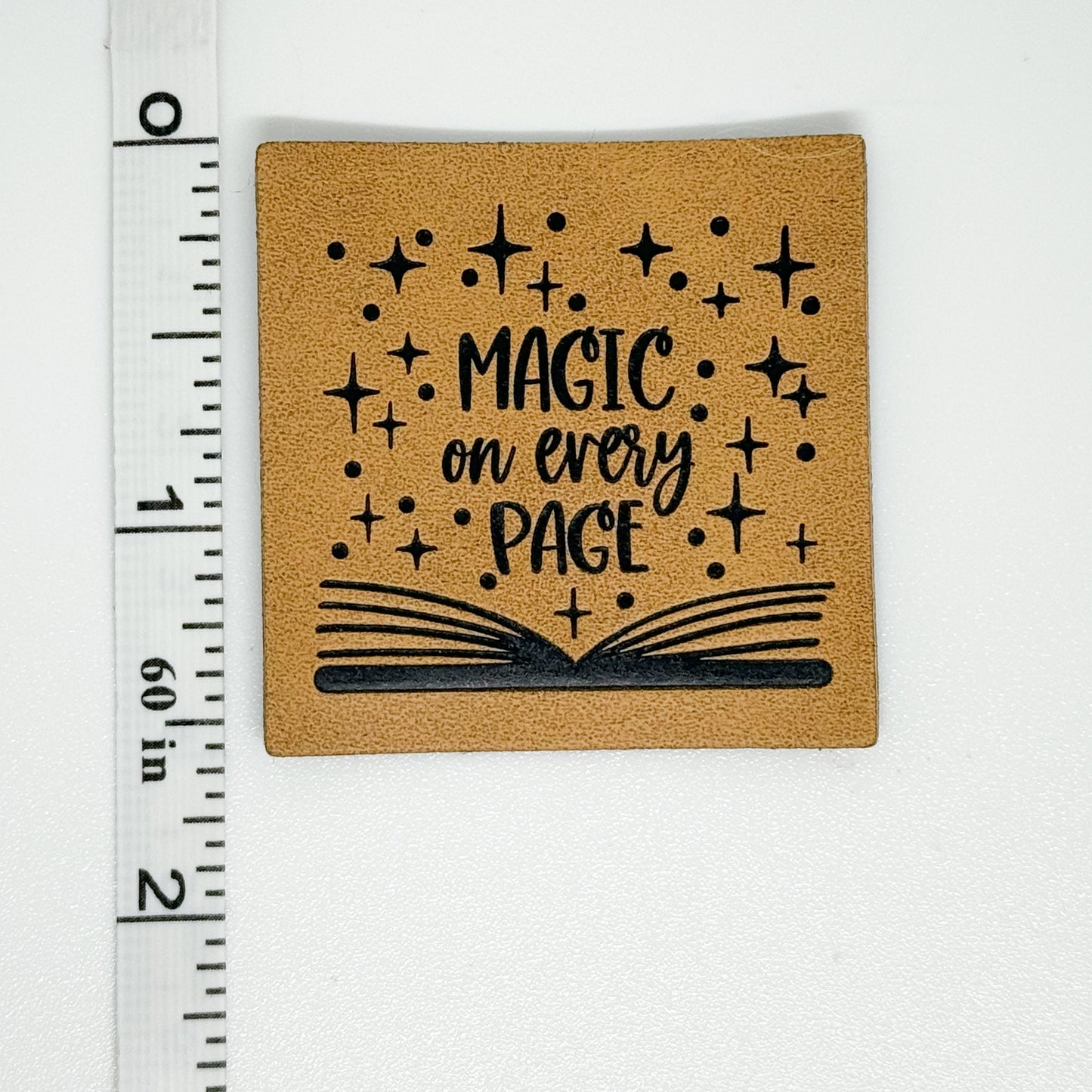 Magic Book Faux Leather Patch image 1