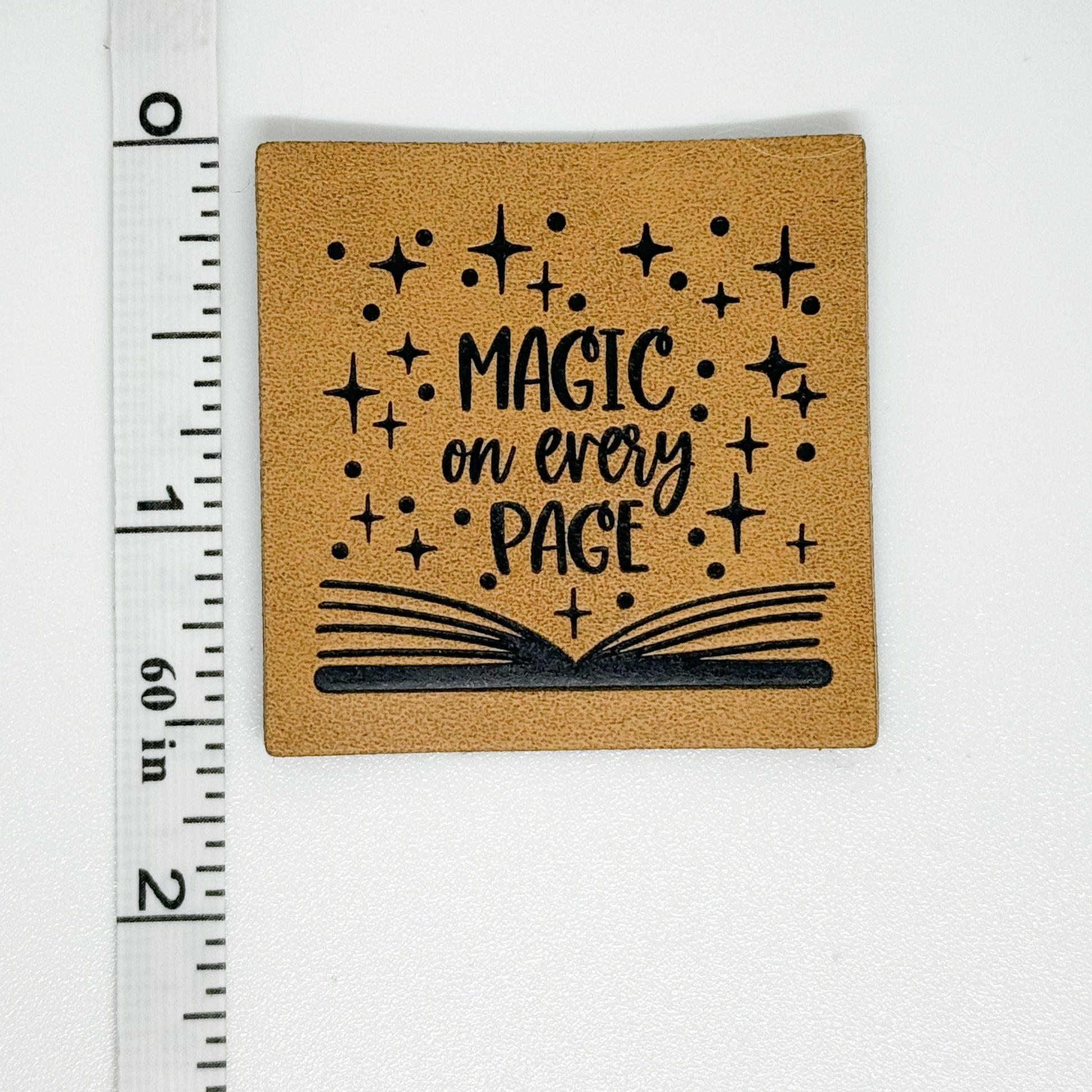 Magic Book Faux Leather Patch image 1