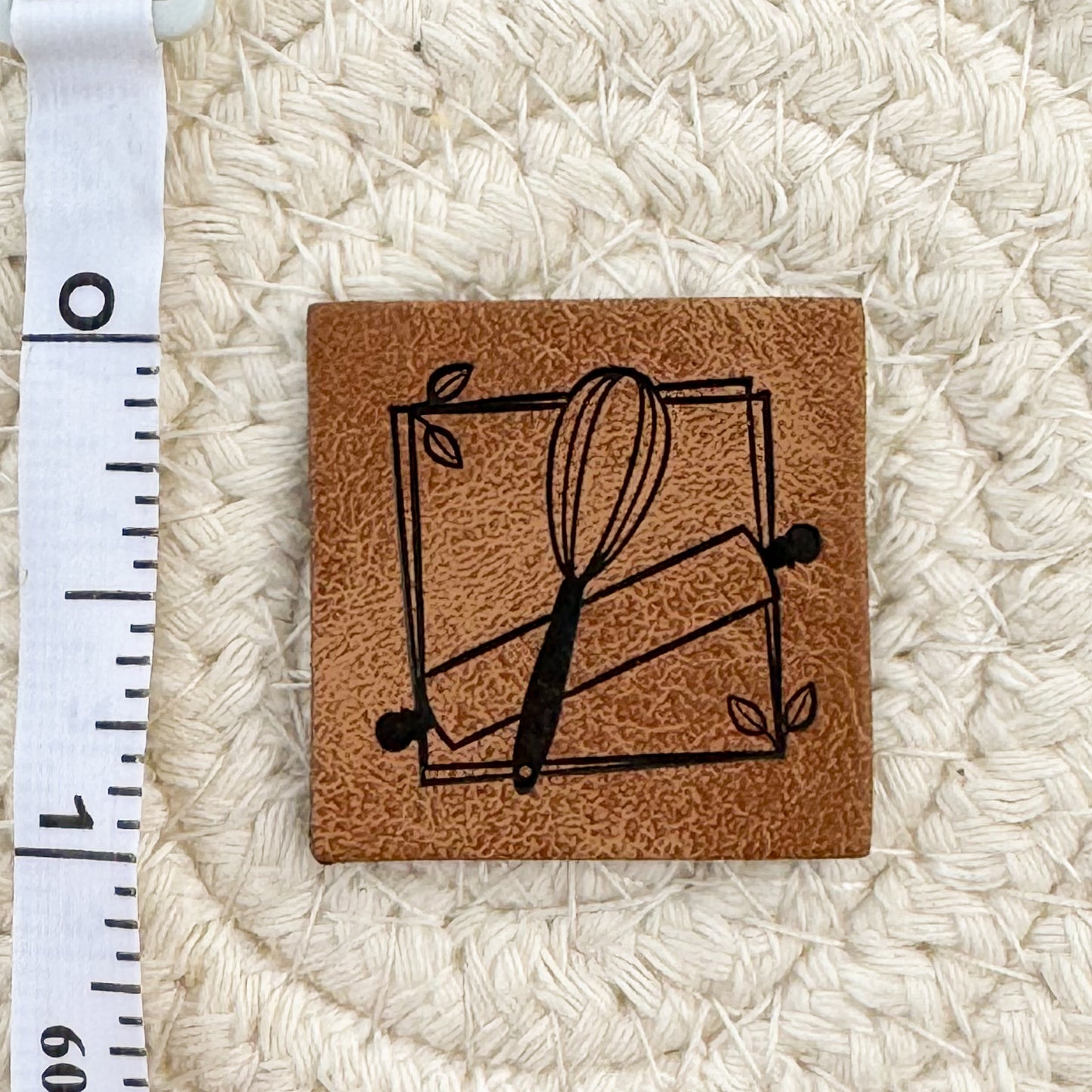 Baker Faux Leather Patch