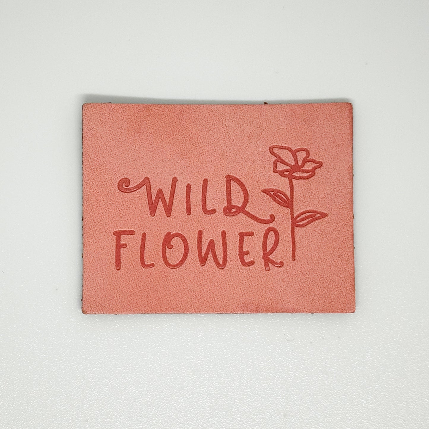 Wildflower Faux Leather Patch image 0