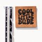 Cool Little Dude Faux Leather Patch image 2