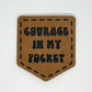 Courage In My Pocket Faux Leather Patch image 0