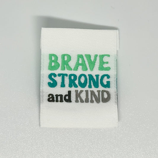 Brave Woven Label image 0