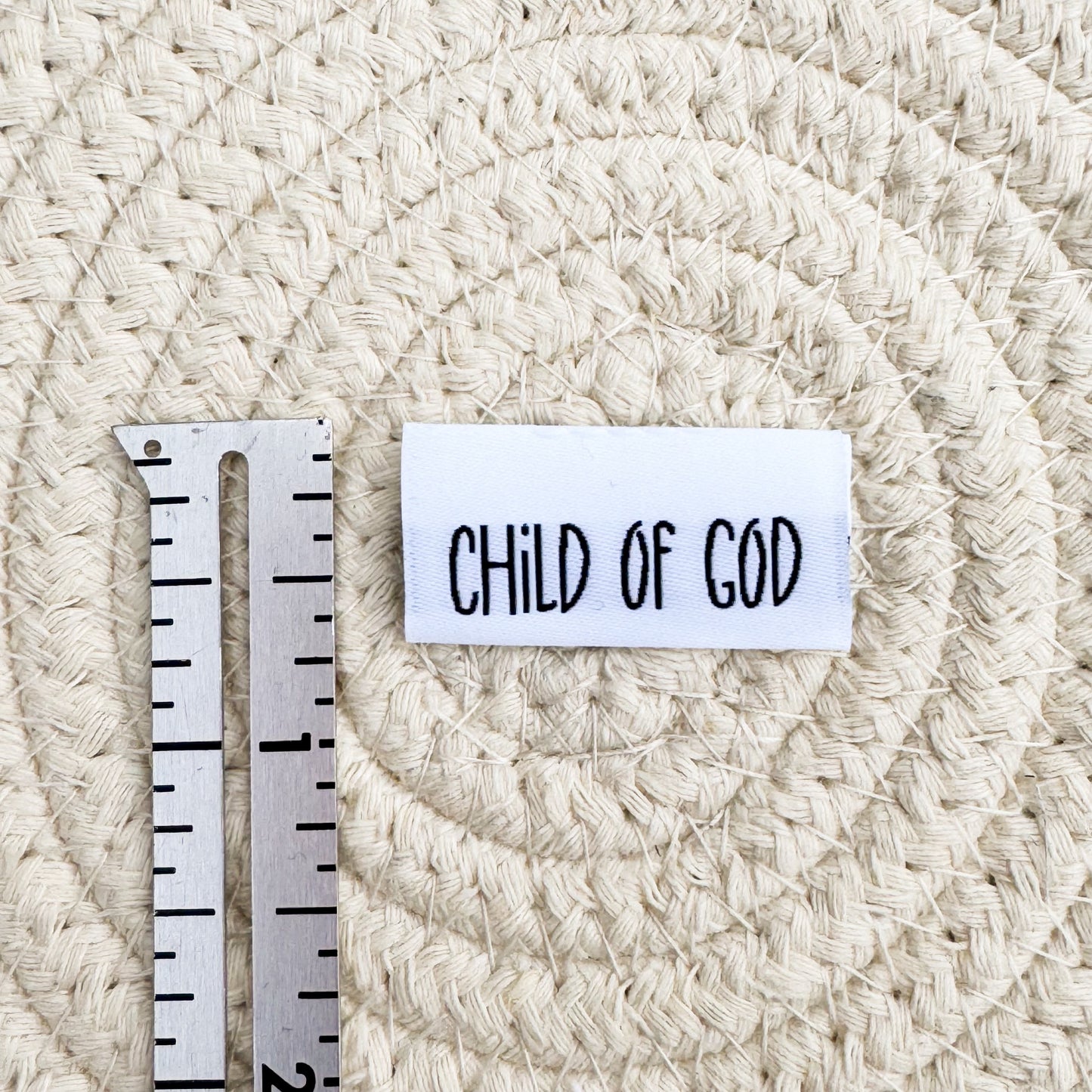 Child of God Woven Label image 1