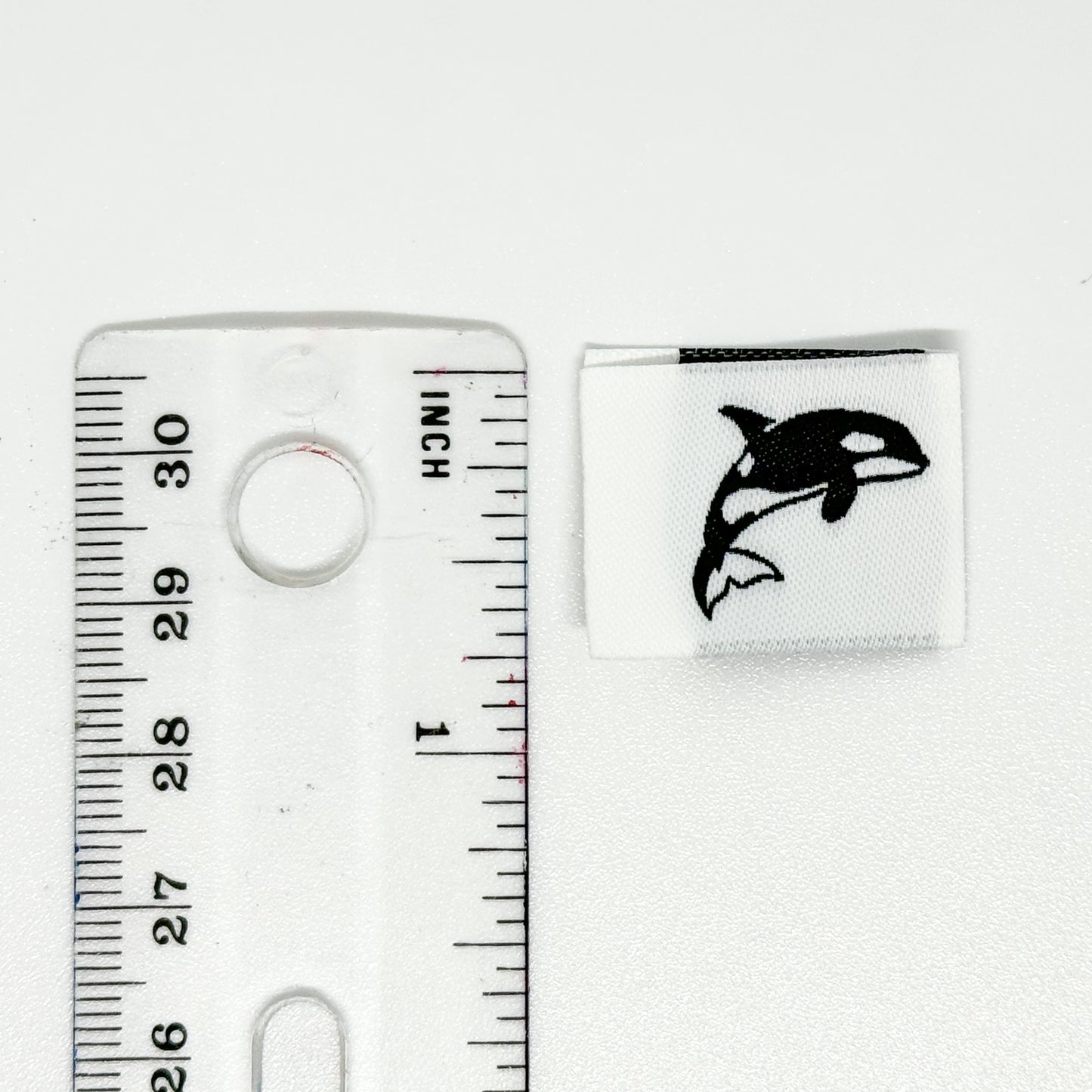 Orca Woven Label image 1