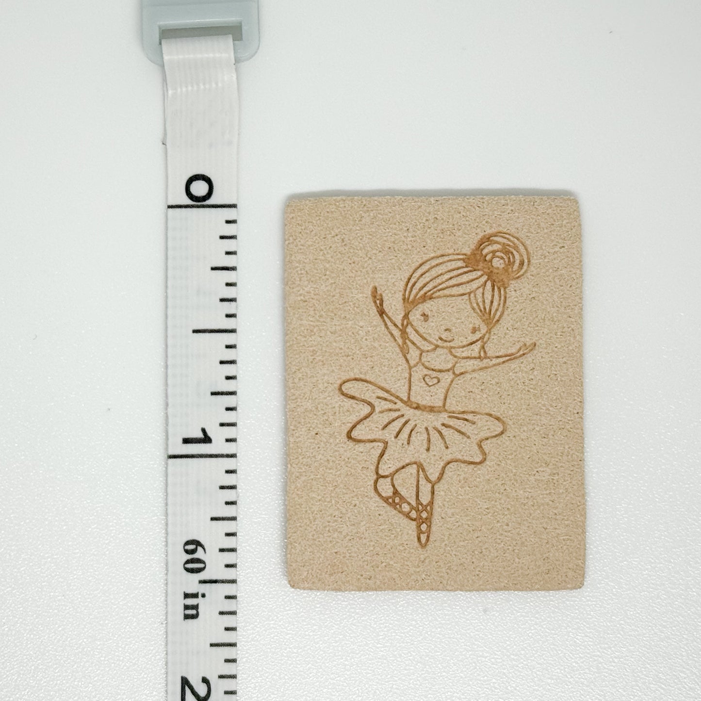 Ballerina Faux Suede Patch image 1