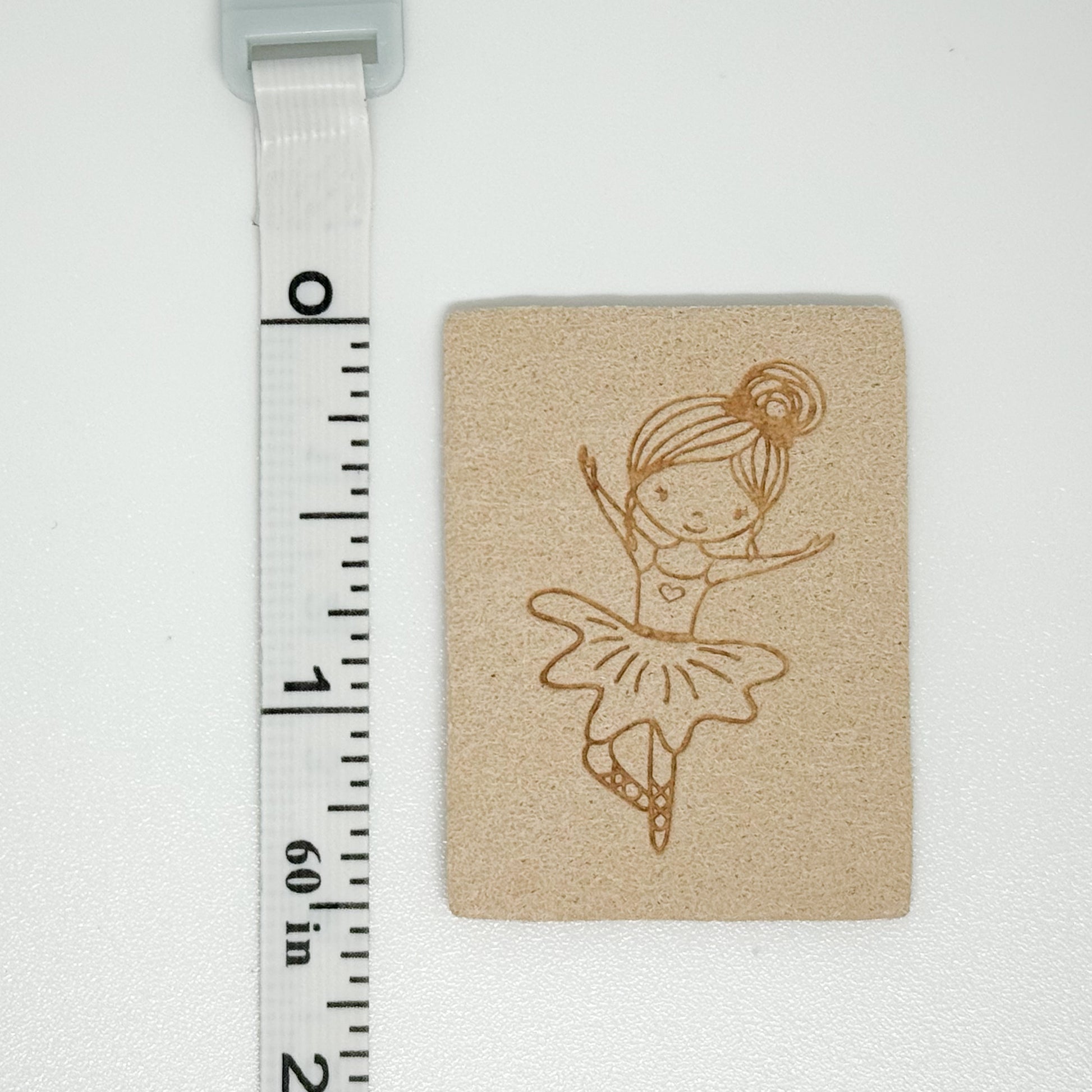 Ballerina Faux Suede Patch image 1