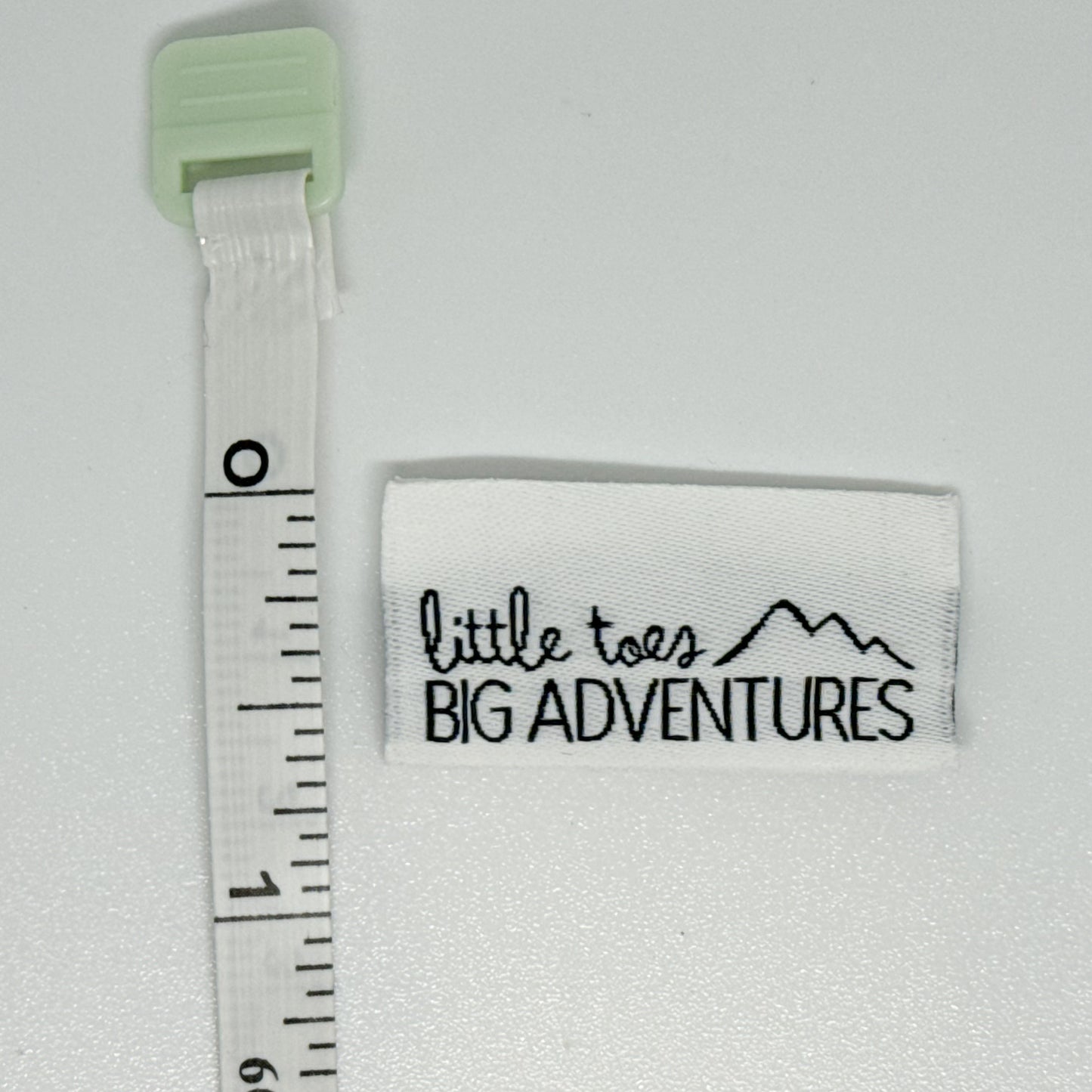 Little Toes Woven Label image 1