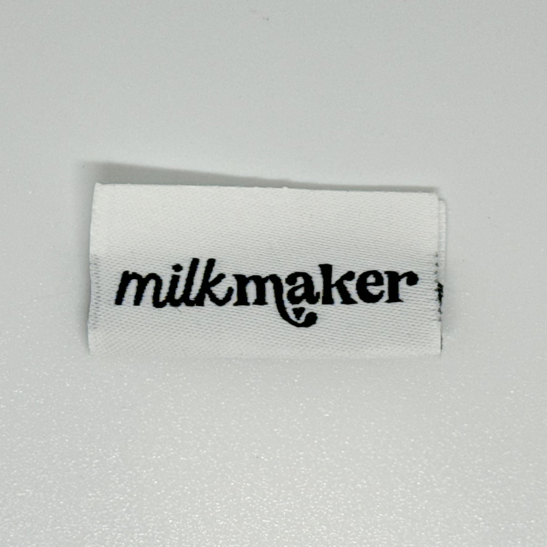 Milk Maker Woven Label image 0