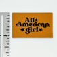 American Girl Faux Leather Patch image 1