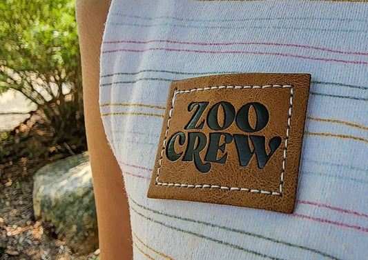 Zoo Crew Faux Leather Patch image 0