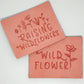 Raising Wildflowers Faux Leather Patch image 2