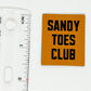 Sandy Toes Club Faux Leather Patch image 1