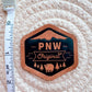 PNW Faux Leather Patch image 1