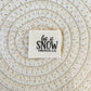 Snow Somewhere Else Cotton Label image 0