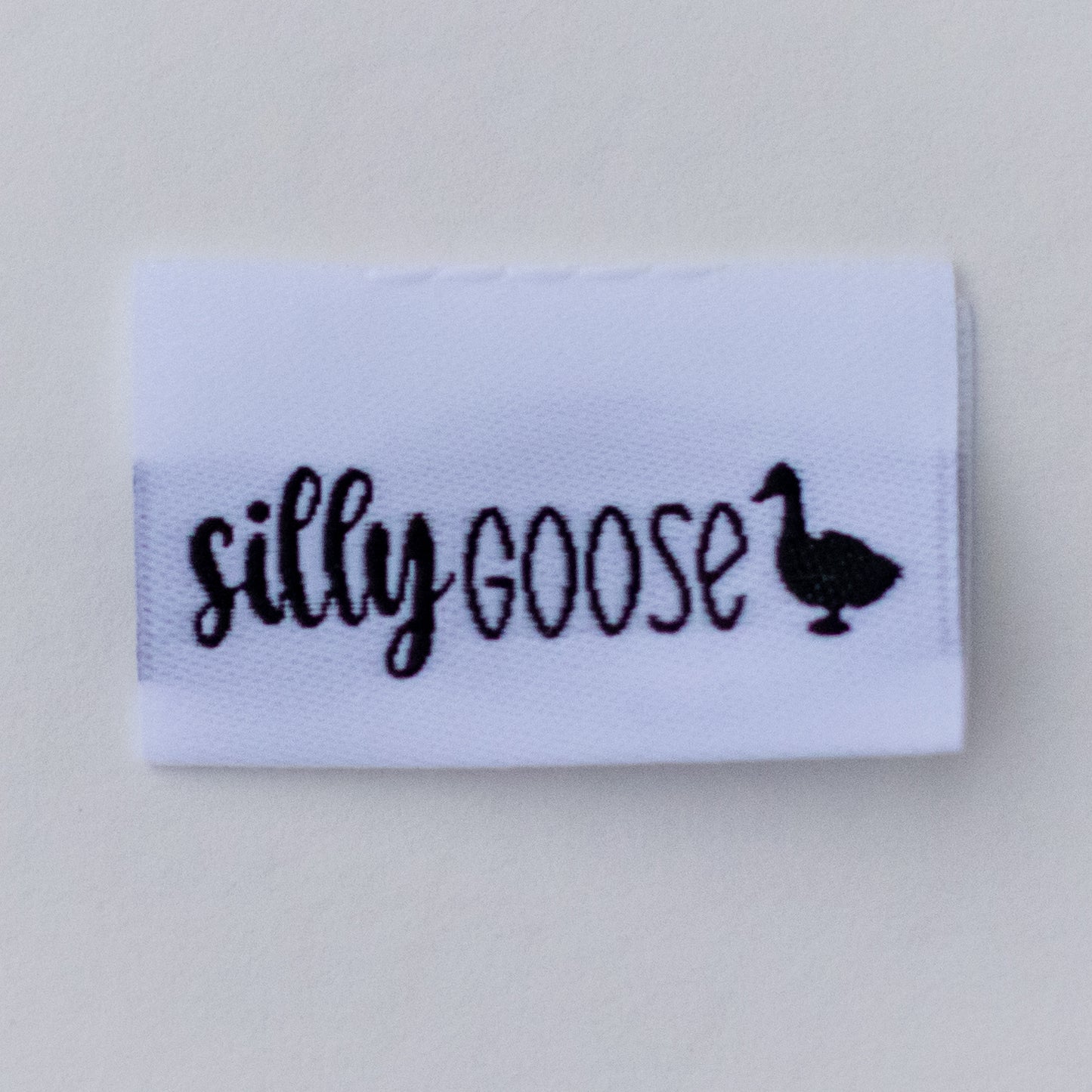 Silly Goose Woven Label image 0