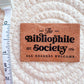 Bibliophile Society Faux Leather Patch image 1