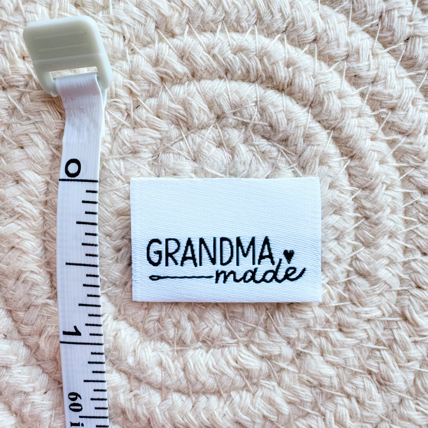 Grandma Made Woven Label image 1