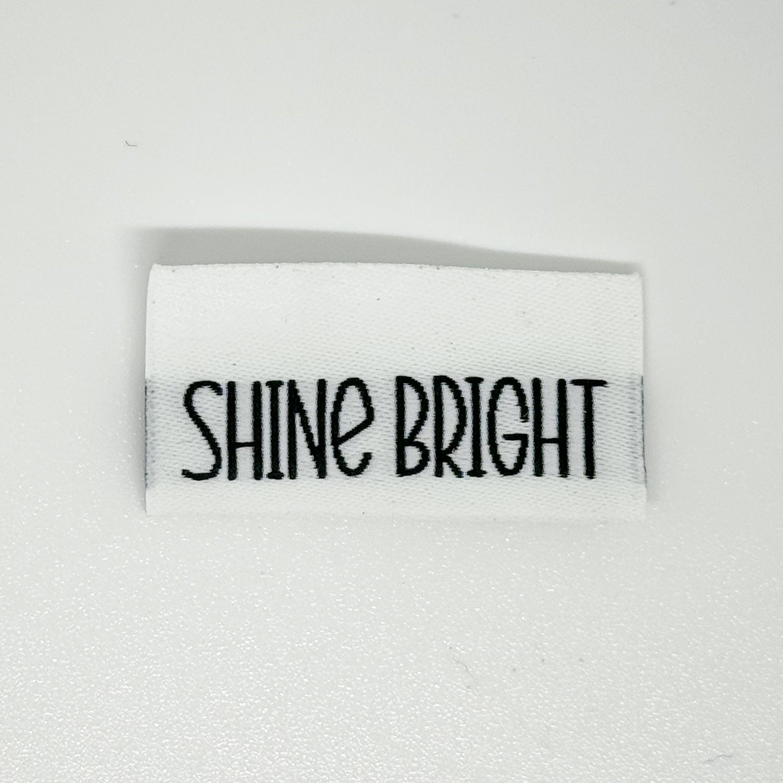 Shine Bright Woven Label image 0