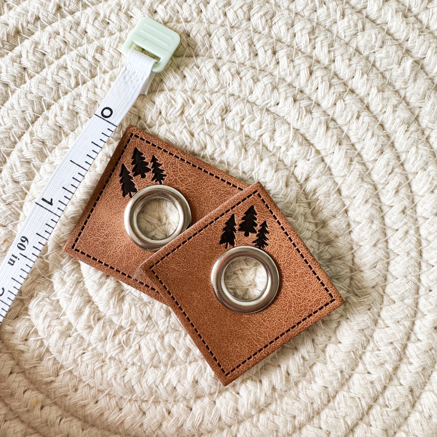 Trees Eyelet Patch (Set of 2) image 1