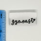 Gymnast Woven Label image 1