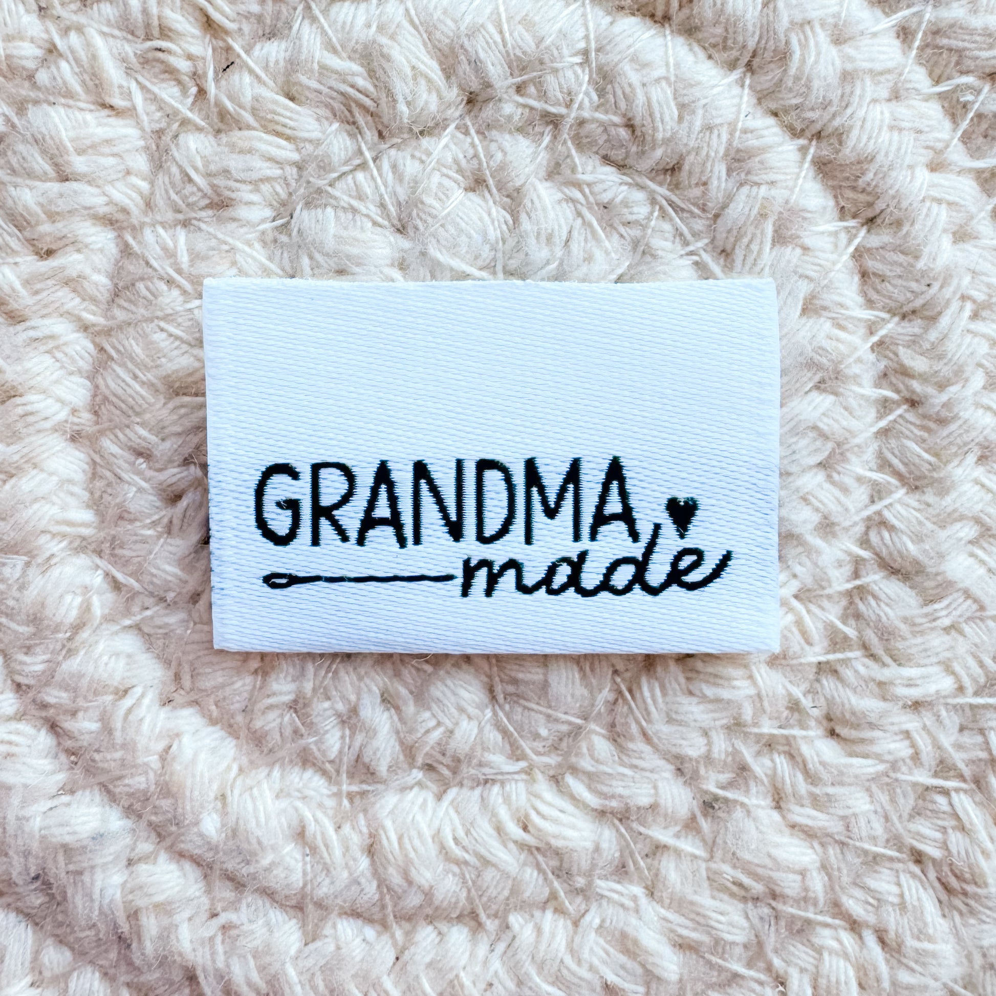 Grandma Made Woven Label image 0