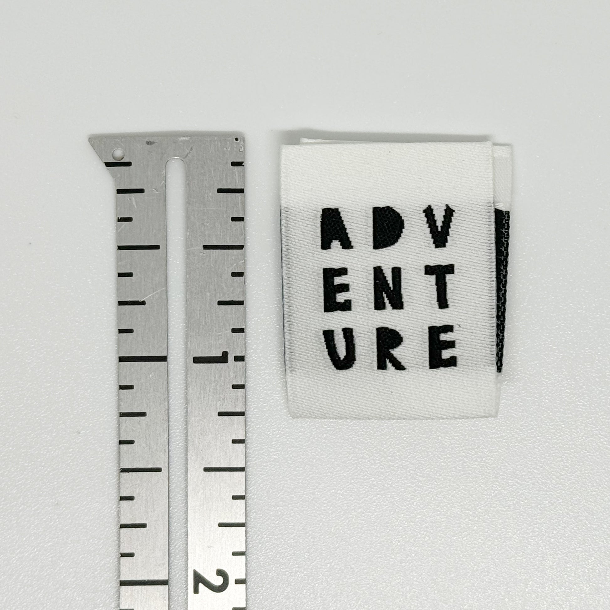 Adventure GLOW IN THE DARK Woven Label image 1