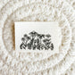 Flower Garden Cotton Label