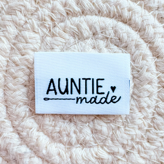 Auntie Made Woven Label image 0