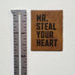 Mr. Steal Your Heart Faux Leather Patch image 2