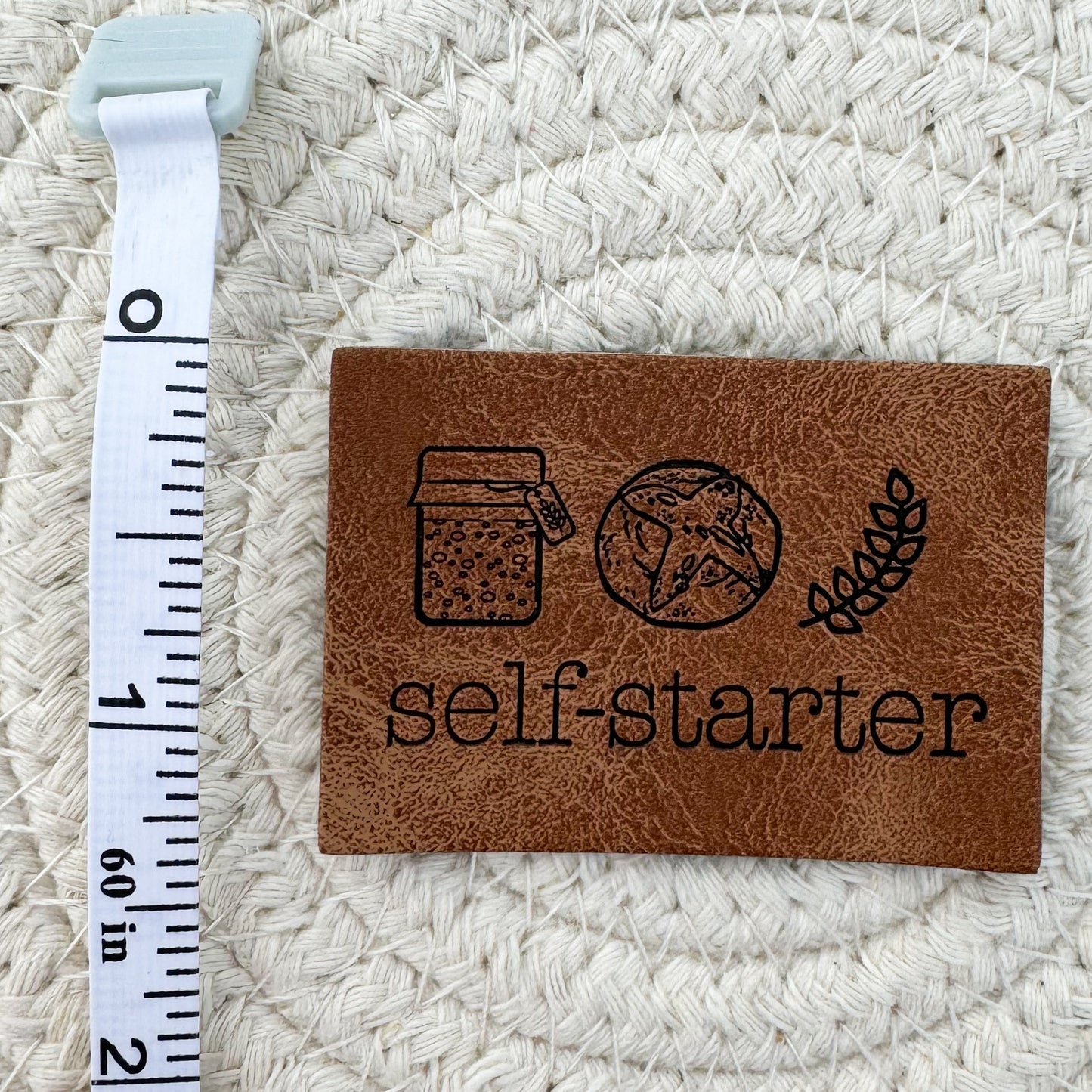 Sourdough Faux Leather Patch image 1