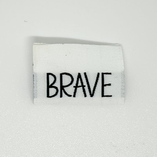 Brave Simple Woven Label image 0