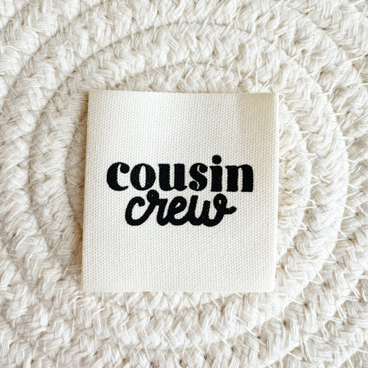 Cousin Crew Cotton Label