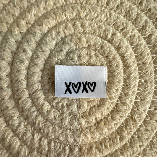 Xoxo Woven Label image 0