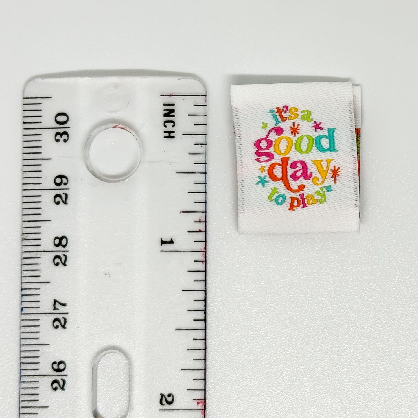 Bright Play Woven Label image 1